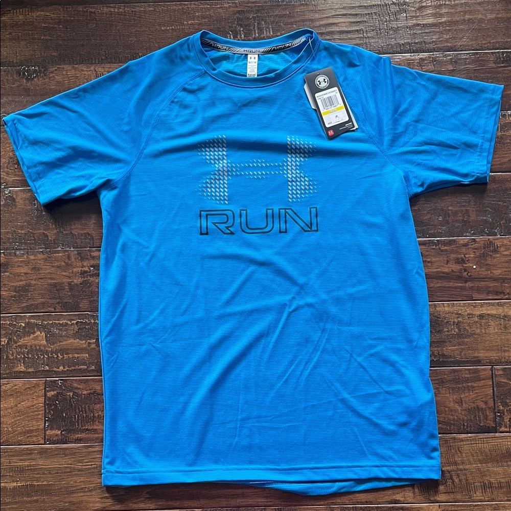 Under Armour Men's Bright Blue Run Tee